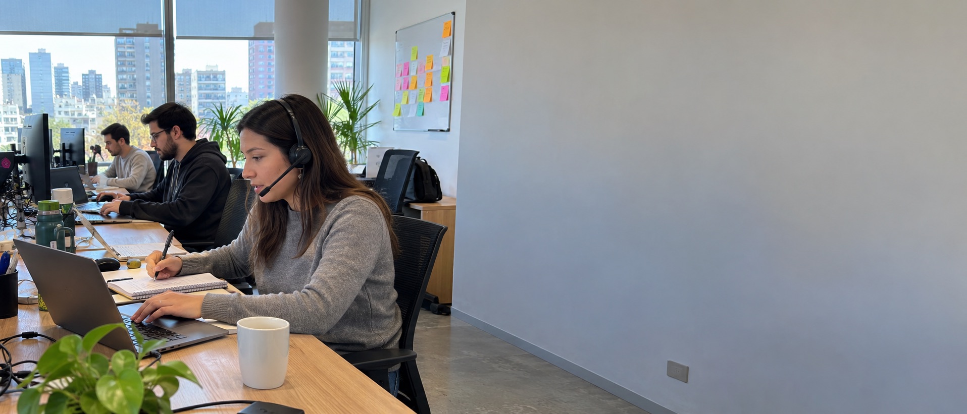 The Astra Hosting team at work